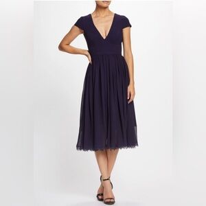 Dress the Population Corey Chiffon Dress, like new M